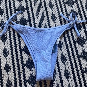 High leg Baby blue Hollister bathing suit bottom